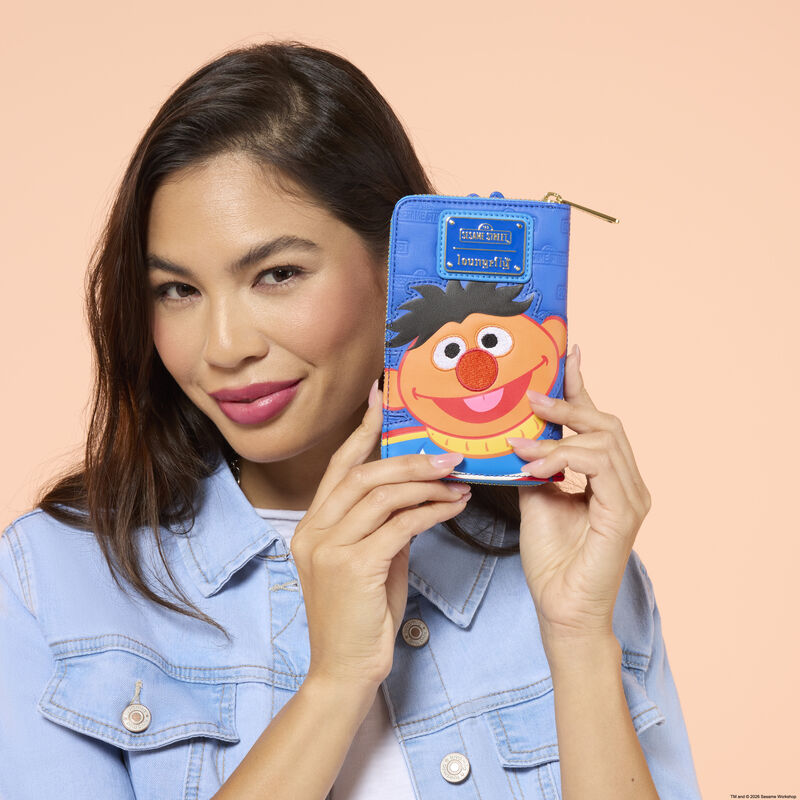 Sesame Street Exclusive Bert & Ernie Zip Around Wallet LFlifestyle2 view 3